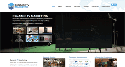 Desktop Screenshot of dynamictvmarketing.com